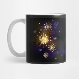 Glittering Snowflakes Mug